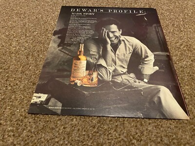 PTRBK26 WERBUNG 13X11 DEWARS WHITE LABEL WHISKY - MARK STORY FILM REGISSEUR