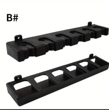 Wall Mount Fishing Rod Rack Holder Stand Vertical Horizontal Storage Pole Hanger