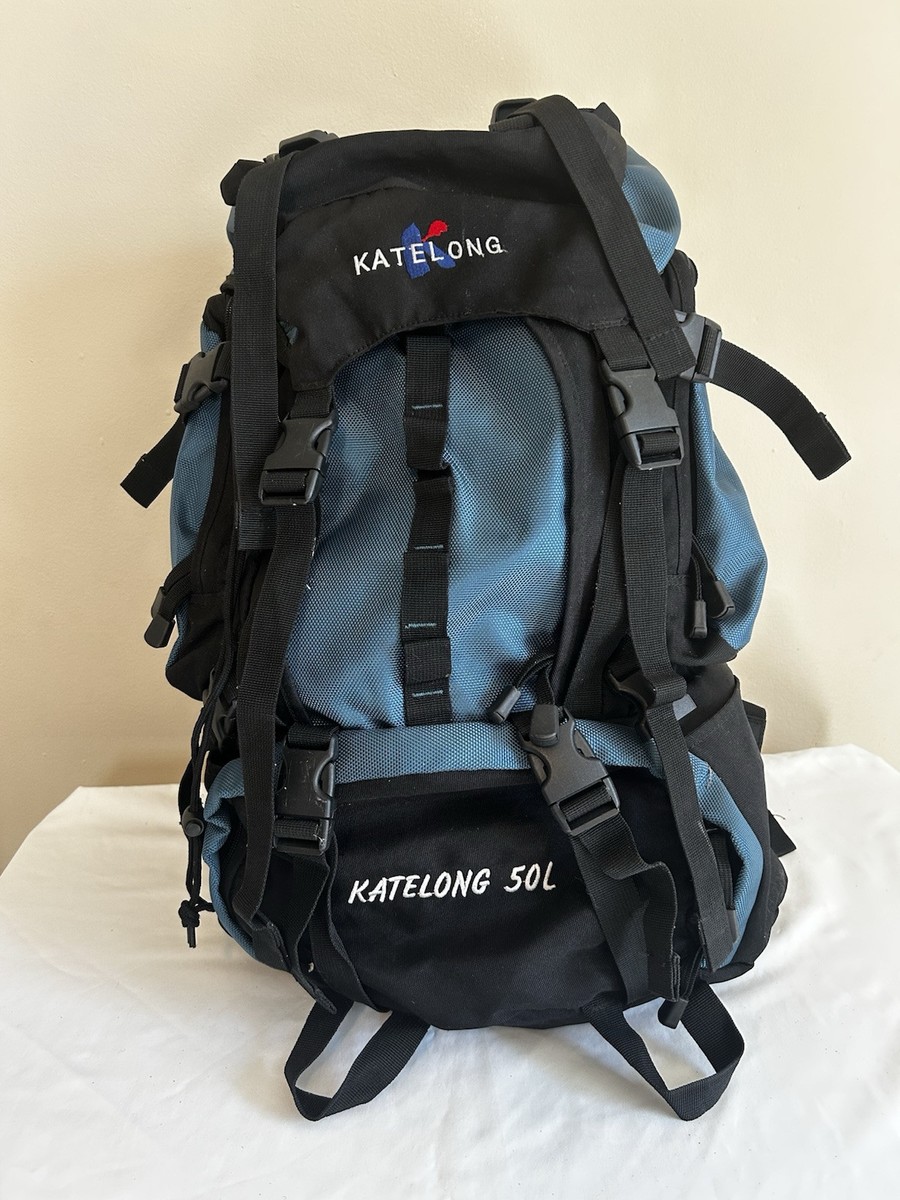 Katelong 50L Hiking Backpack Large Capacity Waist Belt For Backpacking,  Hiking
