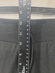 NWT Victoria's Secret Heavenly Black Lounge Pants Women&rsquo;s Small Rhinestone Raw
