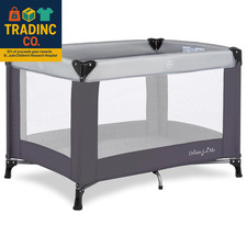 Nest Portable Playard in Grey with Carrybag an Shoulder Strap, Lightweight, Pack