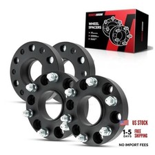 6x5.5 Hub Centric Wheel Spacer 1.25 6x5.5 -78.1mm -M14x1.5 -1.25" thick -4pcs