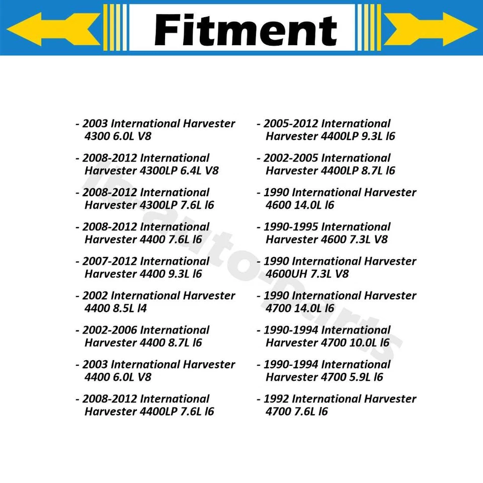 2x Manguera de freno trasera para International Harvester 4700LP 11,1 L 1994 Foto 4 de 4