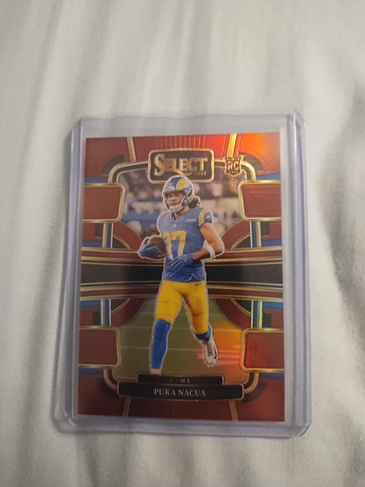 2023 Panini Select - Concourse Puka Nacua #56 Maroon Prizm /149 (RC)