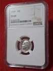 1959 10C NGC PF 69 Silver ROOSEVELT DIME                                #MF-2090