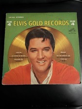 Elvis Presley Signed Gold Records Vol. 4 Album w/ GFA COA
