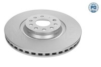 2X Meyle 183 521 0008/PD Bremsscheibe Vorne L/R Passt Zu: Audi A3, Q2, Q3, Tt, C
