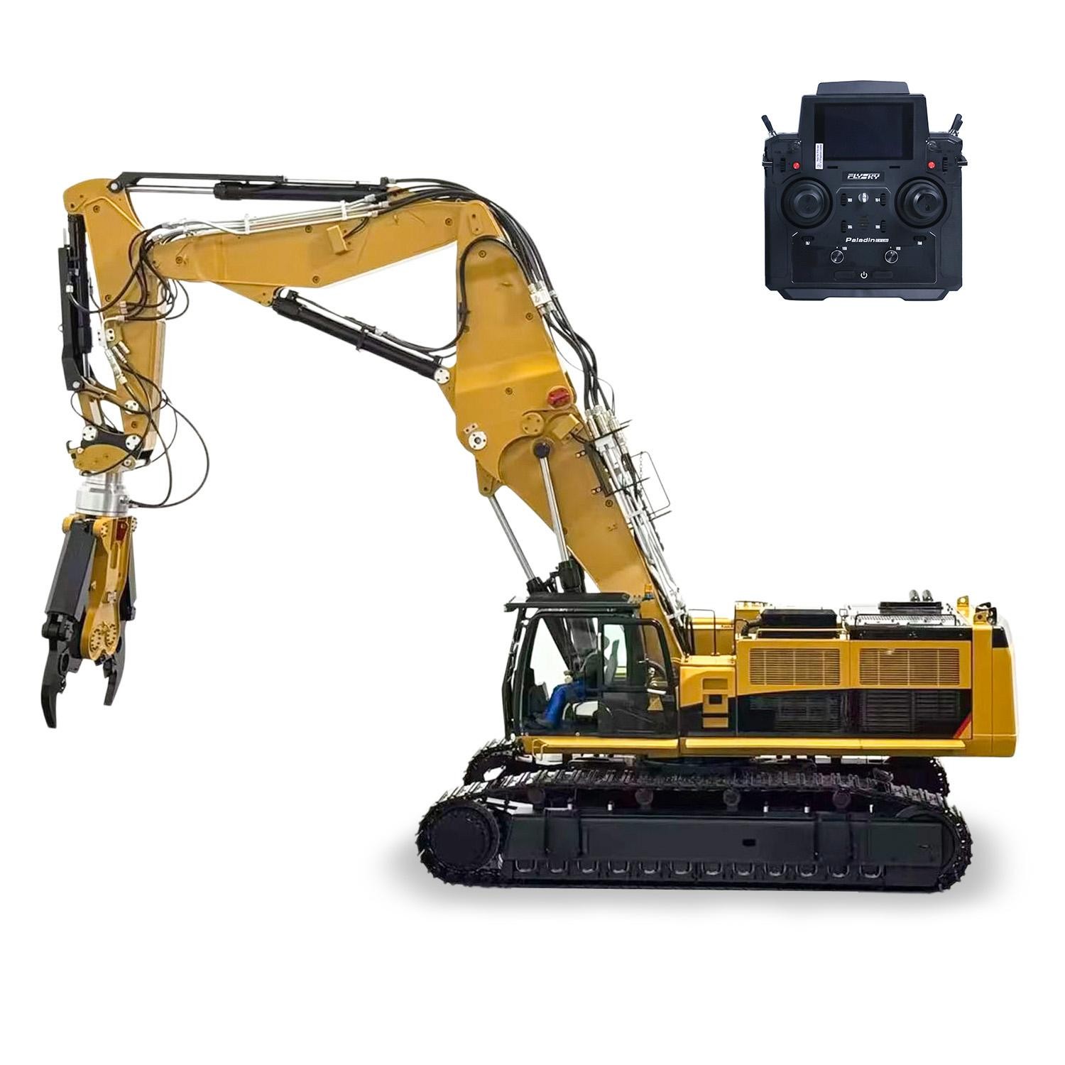 1/14 Metal Hydraulic Tracked RC Excavator 385CF Digger Motor