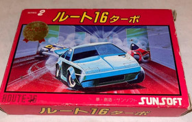 Used Sun Soft 1985 Route 16 turbo Nintendo Famicom NES FC Japanese Retro Game 