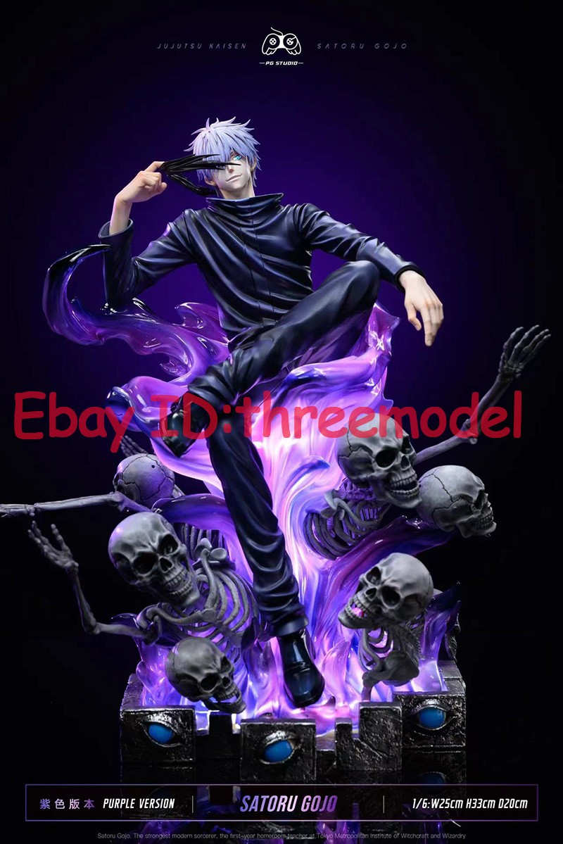 PG Studio 1/6 Jujutsu Kaisen Satoru Gojo Resin Statue H33cm Purple