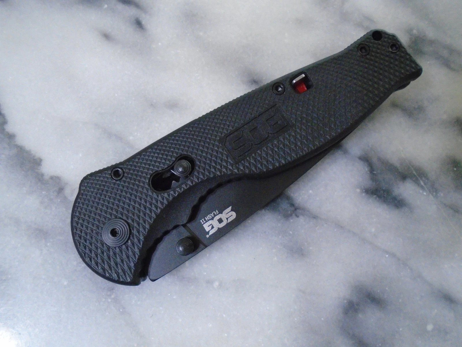 SOG Flash II Assisted Open Pocket Knife Arc Lock Folder Aus-8 TFSA-98-42-102 New - product detail image 10