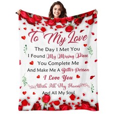 Valentines Day Gifts for Her - Gifts for Her Wife Girlfriend - to My Love Blanke