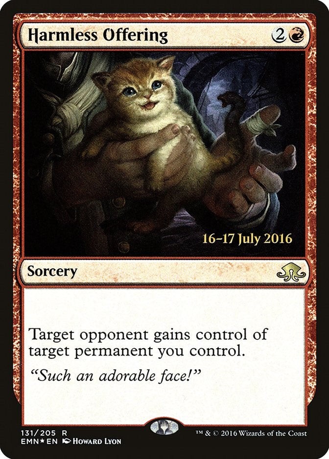 MTG Foil - Harmless Offering - 131 / NM / English