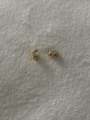 PAVE STAR MOON OHRSTECKER Missoma