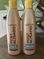 Kativa Keratin Treatment post Straightening Shampoo & Conditioner POST ALISADO