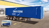 Italeri Container Trailer 40 Feet Kit 1:24