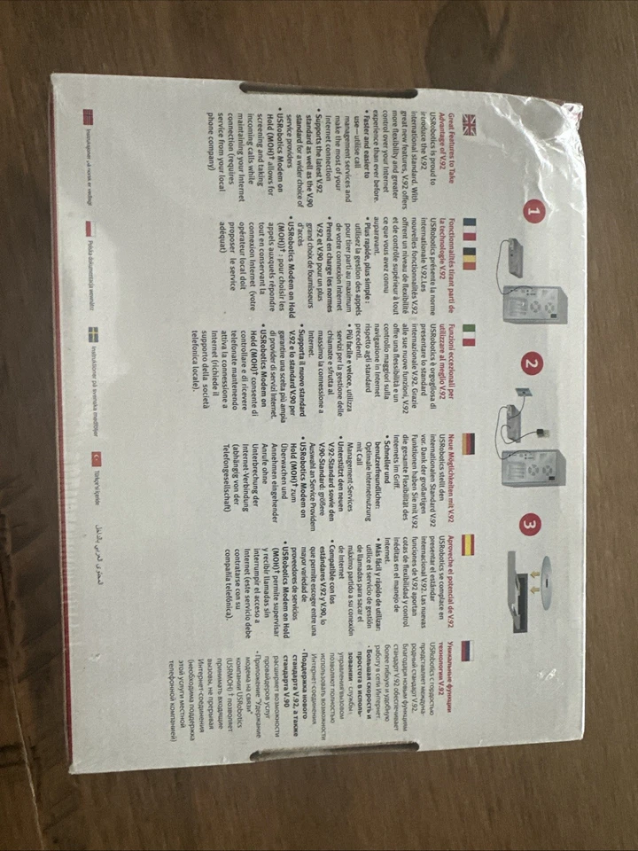 US Robotics - 56K Fax-modem - New & Sealed - Image 4 of 4