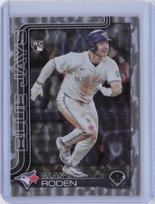 2025 Topps Update Alan Roden Silver Foilboard #US251 Toronto Blue Jays