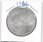 1966PL CANADIAN SILVER DOLLAR (VERY NICE)