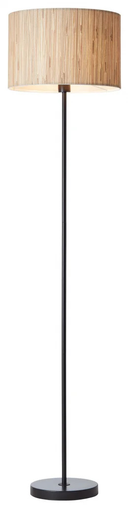 Floor Light Black Longshore Natural Seagrass Endon 101694