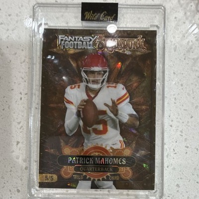 Wild Card 2026 Fantasy Football Steampunk Patrick Mahomes FSPOG09-PM 5/5