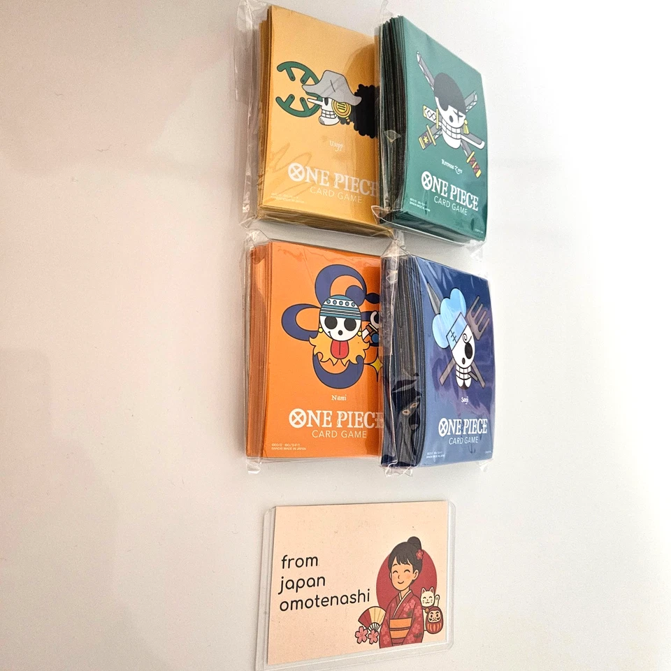 [US Tax Paid] Цельный TCG рукава премиум матовый том 2 набор из 4 соломенных шляп новый - Изображение 3 из 4