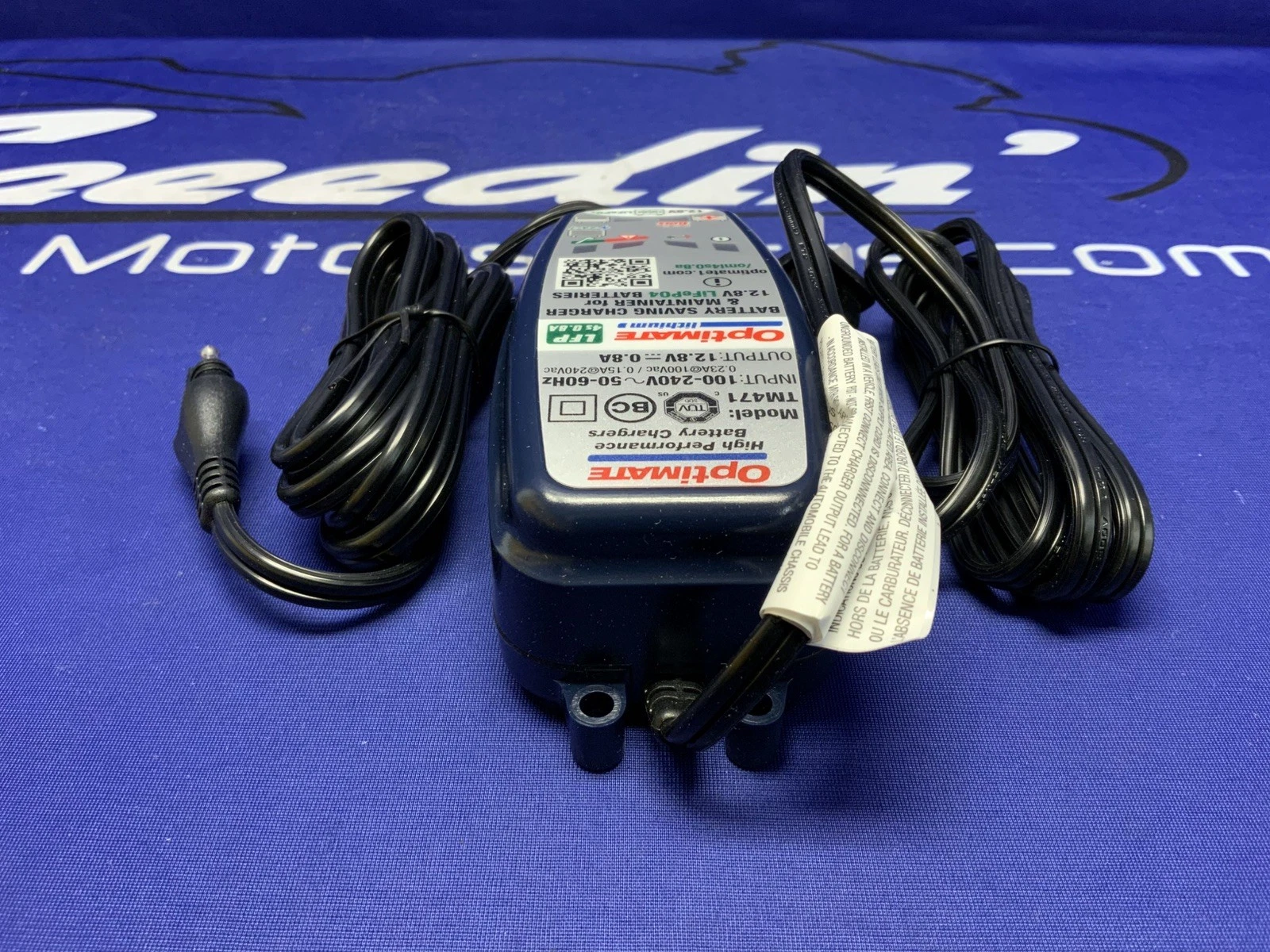 Optimate .8A Lithium Battery Charger C57001-471