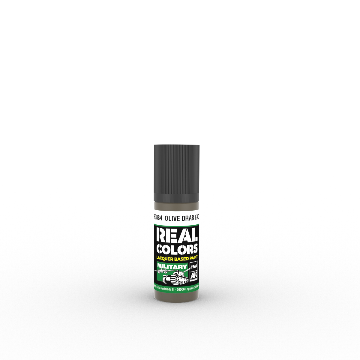 Olive Drab Faded 17ml - Real Color RC884 - AK Interactive