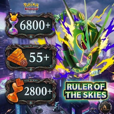 [NEW] Pokemon TCG Pocket Acoount mit 6800+ Sanduhren | God Pack Chance