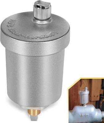 For Hot Water Heating Systems 1/8-Inch NPT Automatic Float Air Vent Valve 400-4