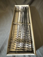 5255601 Fellowes Wire Bindings, 9/16" Diameter, 130 Sheet Capacity, Black, 25/Pa