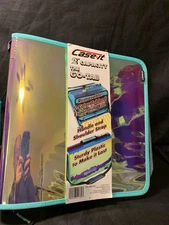 Case-it 2" Go-Tab Zip Binder, Shoulder Strap, Iridescent, Portable File Folder