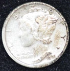 1925 VERY FINE Mercury Dime, 90% SILVER!