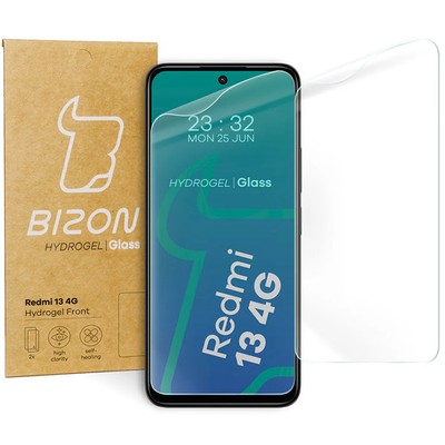 2x Schutzfolie für Xiaomi Redmi 13 4G Bizon Displayschutzfolie Folie Handyfolie