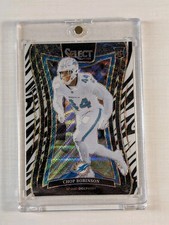 2024 Panini Select Suite Level Zebra Rookie Chop Robinson #343 Dolphins 