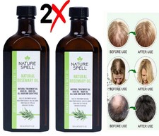 2X Nature Spell Rosemary Oil For Hair Skin & Growth Treat Dry Damaged Hair 150ml
