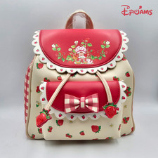 Strawberry Shortcake Gingham Mini Backpack New