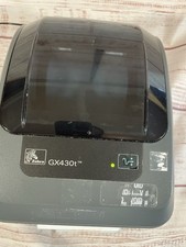 Zebra GX430t Thermal Printer - Used - No AC Adapter B 