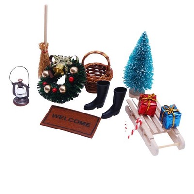 1:12 Puppenstube Miniatur Bausatz Zubehör Dekoration Miniatur Szene Ornamente