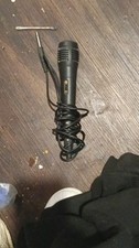Black Wired Handheld Karaoke Microphone 6.35mm Dynamic On/Off Switch
