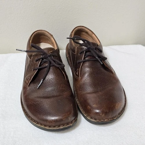Vintage Birkenstock Brown Leather Oxford Lace Up Shoes Men's 42 / 9