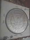Silver .999 fine U.S. Morgan Dollar 1890-CC Carson City! uncirculated