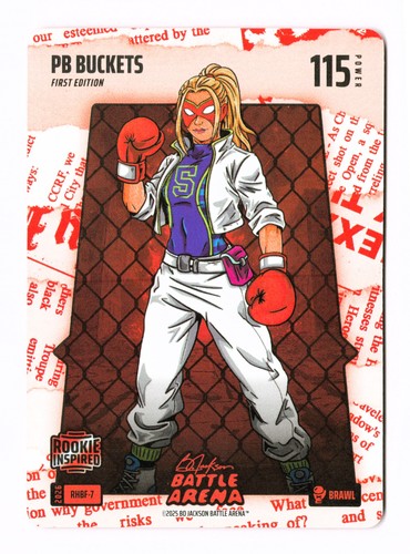 Bo Jackson Battle Arena RC Paige Bueckers PB BUCKETS Red Headlines Battlefoil