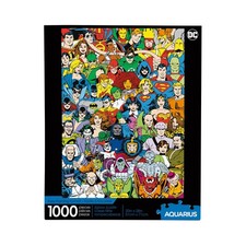 Rompecabezas DC Comics vintage 1000 piezas