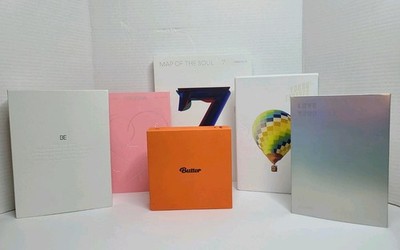 BTS K-Pop Album Bundle 6 CDs Complete with All Official Photocards & Inclusions