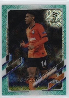 2020 UEFA Champions League Japan Edition Chrome Aqua Mojo Refractor Tete 0jr8
