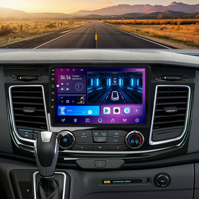 Carplay Radio For 2020-2024 Ford Transit 150 250 350 WiFi Android 13 RDS GPS Nav
