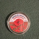New ListingWorld War II Remembered Colorized Commemorative Eisenhower Dollar coin Littleton