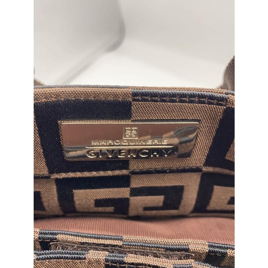 Givenchy Brown Patterned Shoulder Bag Vintage Aut… - image 5