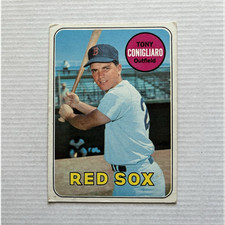 Topps 1969 Tony Conigliaro Boston Red Sox #330 Baseball Major League Card